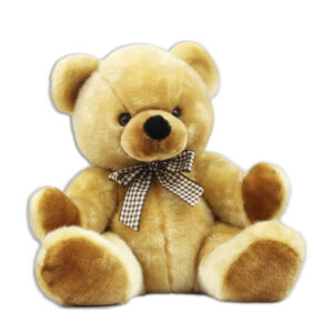 OSO PELUCHE MARRON CON LAZO 40 cm