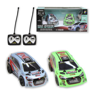DOS COCHES R/C RALLY MONSTER ESCALA 1:26