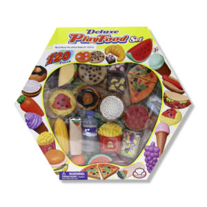 SET COMIDA 120 PIEZAS EXAGONAL