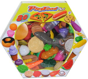 SET COMIDA HEXAGONO 80 PIEZAS