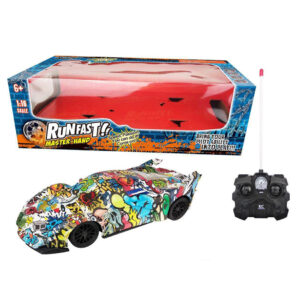 COCHE R/C GRAFITI 1:16 CON CARGADOR USB
