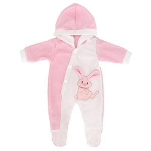 PIJAMA CON CAPUCHA MUÑECO BEBE