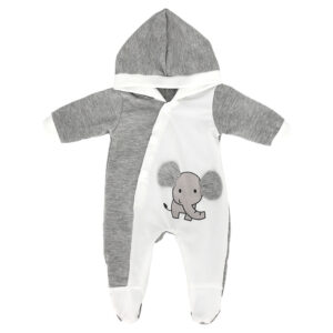 PIJAMA CAPUCHA MUÑECO BEBE
