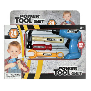 CAJA HERRAMIENTAS 24 PZS. CON TALADRO