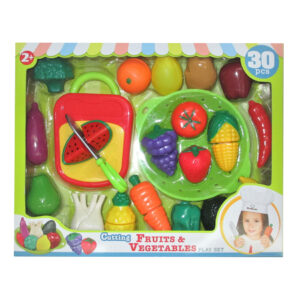 CAJA FRUTAS Y VERDURAS 30 PIEZAS