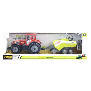 TRACTOR GRANJA CON REMOLQUE