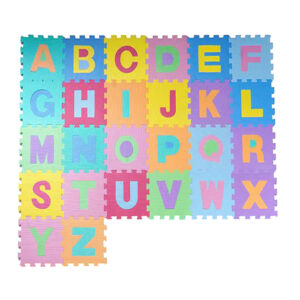 SET 26 PIEZAS FOAM 30X30 ALFABETO CON BOLSA CREMALLERA