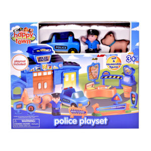 COMISARIA INFANTIL CON FIGURAS Y VEHICULO