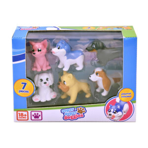 CAJA SEIS MASCOTAS