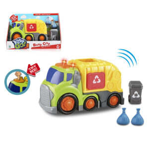 CAMIÓN BASURA INFANTIL LUZ Y SONIDO