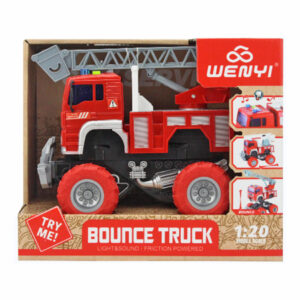 CAMION BOMBEROS SE ELEVA CON LUZ Y SONIDO