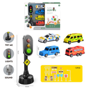 SET COCHES CON SEMAFORO