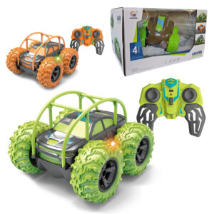 COCHE VOLTERETAS RC CON CARGADOR USB