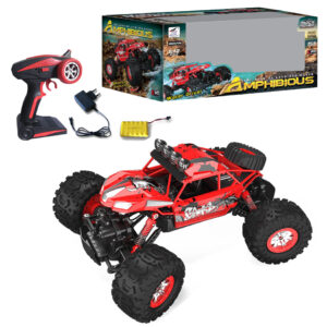 COCHE 4X4 ANFIBIO RC 1:12 CON CARGADOR