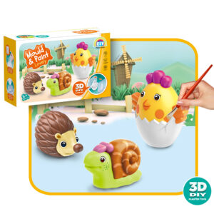 SET MOLDES Y PINTURA ANIMALES