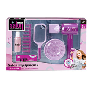 SET PELUQUERIA CON SECADOR Y FUNCIONES