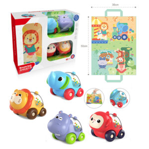 SET 4 COCHES INFANTILES CON TAPIZ