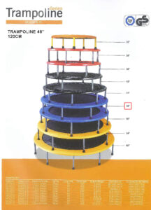TRAMPOLIN ELASTICO 48"