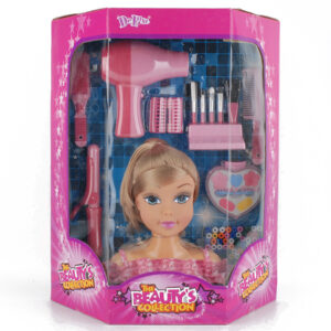 BUSTO MUÑECA CON COMPLEMENTOS BELLEZA