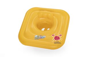 Swim Safe. Flotador de Aro 3 anillos con Asiento Step A para Bebés 76 x 76 cm.de 1-2 Años