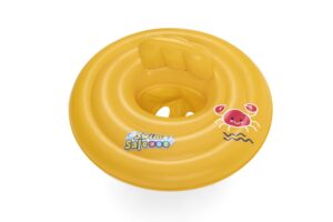 Swim Safe. Flotador de Aro 3 anillos con Asiento Step A para Bebés Ø 69cm. 0-1 Años