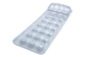 Bestway Colchoneta hinchable Plateada Deluxe 6'2" x 28"/1.88m x 71cm