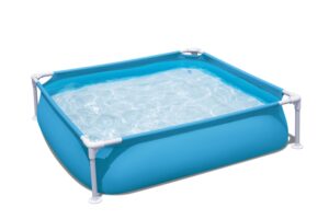 Bestway 48" x 48" x 12"/1.22m x 1.22m x 30.5cm Mi primera Piscina.  Contenido: una piscina, parche de reparación