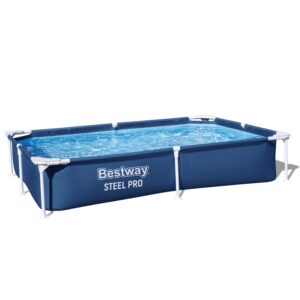 Piscina Steel Pro de 7'3" x 59" x 17"/2,21m x 1,50m x 43cm