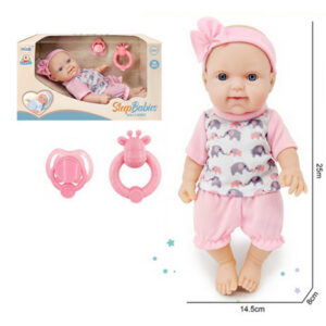 MUÑECO BEBE 10" CON ACCESORIOS