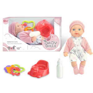 MUÑECO BEBE 10" CON ORINAL