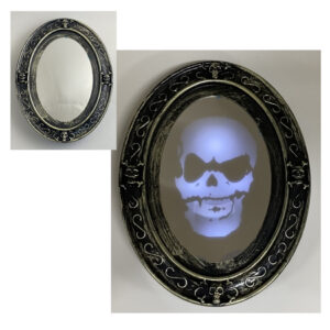 ESPEJO CON FUNCIONES HALLOWEEN CON SENSOR MOVIMIENTO