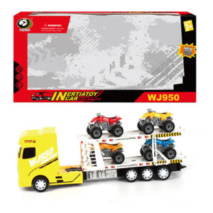 SURTIDO CAMION TRANSPORTACOCHES CON QUADS