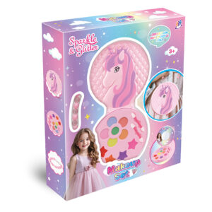 SET MAQUILLAJE REDONDO UNICORNIO