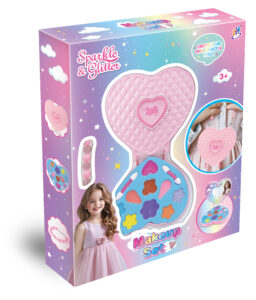 COLGANTE CORAZON SET MAQUILLAJE