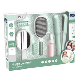 SET DE PELUQUERIA CON SECADOR Y COMPLEMENTOS