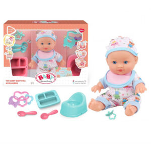 MUÑECO BEBE CON ACCESORIOS