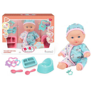 MUÑECO BEBE CON ACCESORIOS