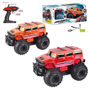 COCHE JEEP ANFIBIO RC 1:16 CON CARGADOR USB