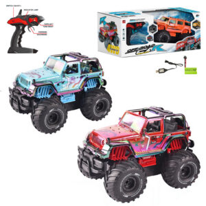 COCHE JEEP ANFIBIO RC 1:16 CON CARGADOR USB