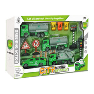SET VEHICULOS BASURA
