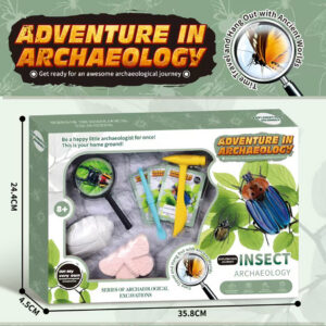 SET ARQUEOLOGO INSECTOS