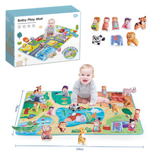 ALFOMBRA INFANTIL CON ANIMALES