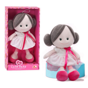 MUÑECA DE TRAPO EN CAJA