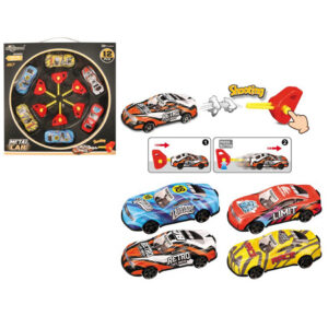 SET 6 COCHES CON LANZADERAS