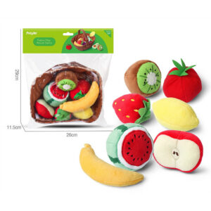SET FRUTA TELA 8 PIEZAS