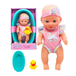 MUÑECO 26CM CON TRANSPORTIN