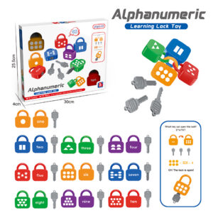 JUEGO EDUCATIVO NUMEROS CANDADO LLAVES