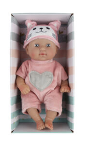 MUÑECO 20 CMS EN CAJA REGALO